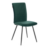 Стул обеденный Monte Carlo TREND, велюр, Deep Forest (изумруд), 49х51х93см