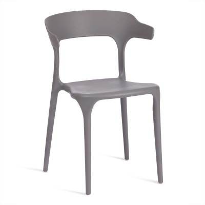 Изображение: Стул TON (mod. PC36) / 1 шт. в упаковке пластик, 49,5x50x75,5см , Dark-grey (тёмно-cерый) 15537