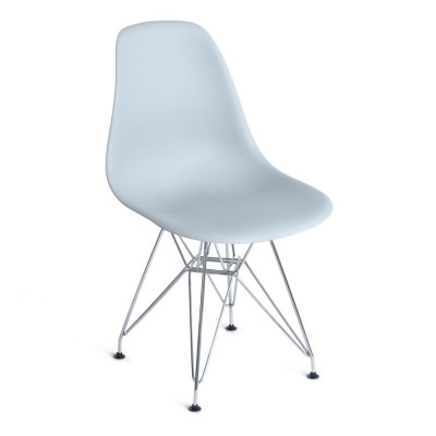Изображение: Стул CINDY IRON CHAIR (EAMES) (mod. 002) металл, пластик, 51x46x82,5, серый