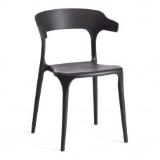 Стул TON (mod. PC33) пластик, 48x48x74см, черный (Black 3010)
