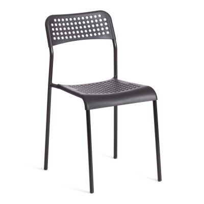 Изображение: Стул ADDE (mod. C-049) металл/пластик, 39x49x78см, Black(черный) разборный