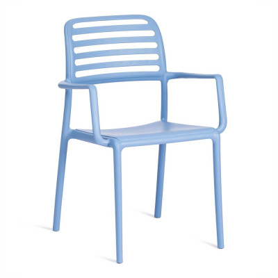 Изображение: Кресло VALUTTO (mod. 54) пластик, 58x57x86см , Pale blue (бледно-голубой) 33780