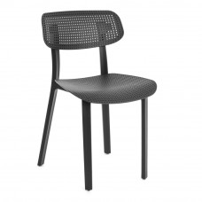 Стул JOLLY (mod. XRB-096-B2) пластик, черный (black), 46x50,5x78см